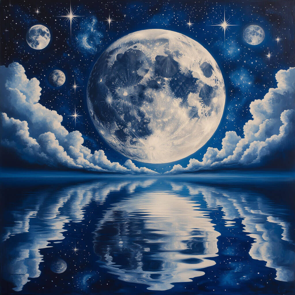 Carte La Lune 2025